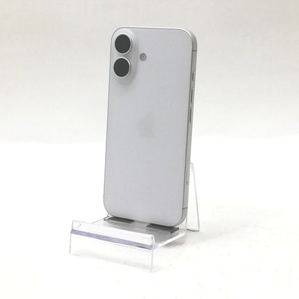 【決算特価！】iPhone 16 / 2024 / 128GB / ホワイト / 国内版SIMフリー / ランク:D / MYDR3J/A / A3286 【中古品管理番号:40510】