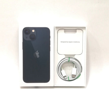 【決算特価！】iPhone 13 mini / 2021 / 256GB / ミッドナイト / 国内版SIMフリー / ランク:C / MLJJ3J/A / A2626 【中古品管理番号:40661】
