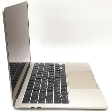 【決算特価！】MacBook Air M2 / 13インチ / 2022 / 8GB / 256GB / スターライト / ランク:B / MLY13J/A / 【中古品管理番号:41113】