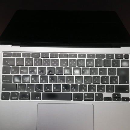 MacBook Air M1 / 13インチ / Mid2020 / 8GB / 512GB / スペースグレイ / ランク:C / MGN73J/A / 【中古品管理番号:41416】