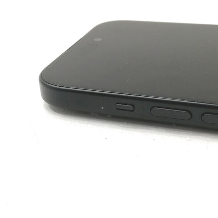 【決算特価！】iPhone 15 / 2023 / 128GB / ブラック / SoftBank版SIMフリー / ランク:C / MTMH3J/A / A3089 【中古品管理番号:41444】
