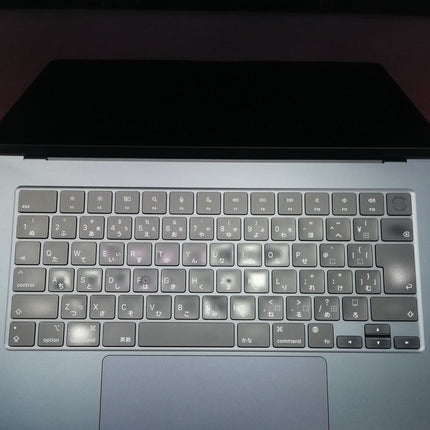 MacBook Air M2 / 15インチ / 2023 / 8GB / 512GB / ミッドナイト / ランク:C / MQKX3J/A / A2941 【中古品管理番号:41863】