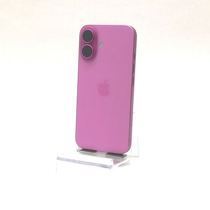 【決算特価！】iPhone 16 / 2024 / 128GB / ピンク / 国内版SIMフリー / ランク:A / MYDT3J/A / A3286 【中古品管理番号:42599】