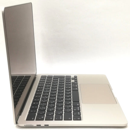 MacBook Air M4 / 13インチ / 2025 / 16GB / 512GB / スターライト / ランク:A / MW103J/A / A3240 【中古品管理番号:42618】