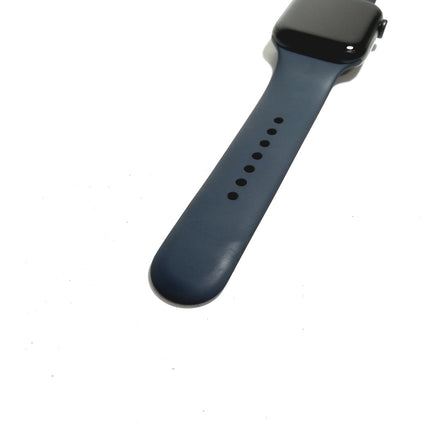 【中古品】 Apple Watch SE 第3世代 / 44mm / GPSモデル / MEHN4J/A / A3325 / ミッドナイトアルミニウムケース / ミッドナイトスポーツバンド(S/M) 【中古品管理番号:A40789】