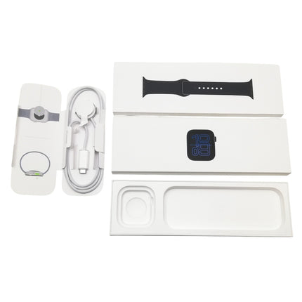 【中古品】 Apple Watch/ SE (第3世代) / 44mm /GPSモデル / MEHN4J/A / A3325 / ミッドナイトアルミニウムケース / ミッドナイトスポーツバンド (S/M) 【中古品管理番号:A40792】