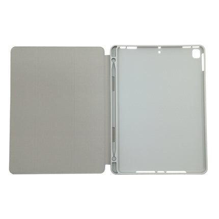 iPad 第7,8,9世代/iPad Air 第3世代/iPad Pro 10.5"用 Apple Pencil収納可能ケース グレー [iPad10-ApenCASE-GR]
