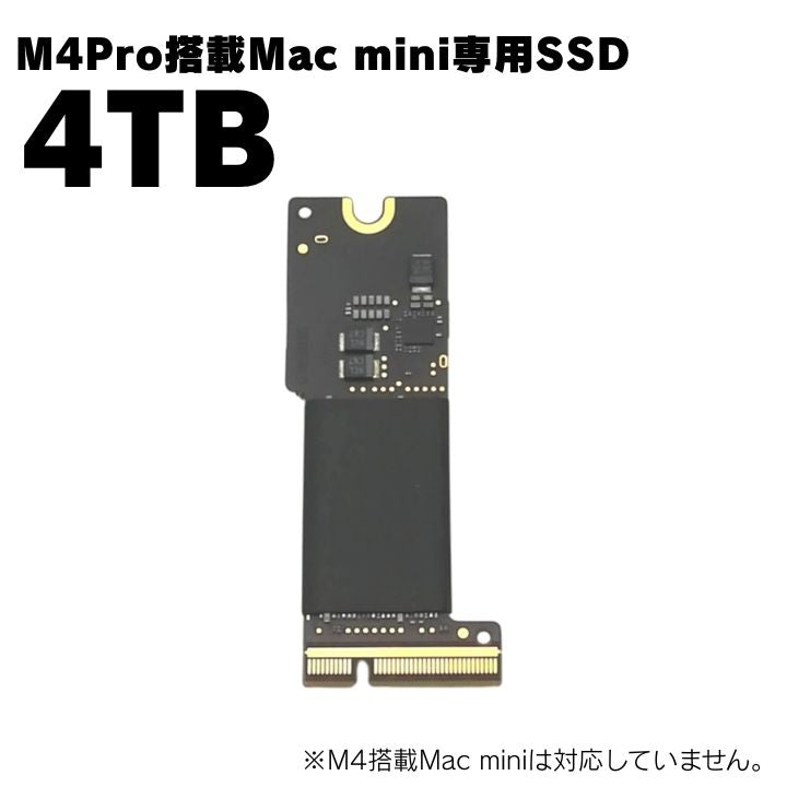 M4 Pro Mac mini SSD 4TB