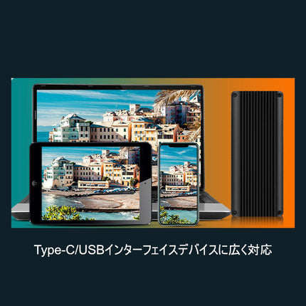 USB3.2Gen2 SSD Case for PCIe SSD [PCIeSSD-USBCG]