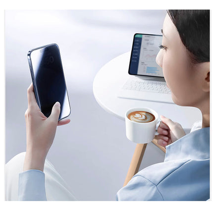 【処分特価セール】360度のぞき見防止ガラスフィルム for iPhone 16ProMax [SD-IP16PRM-360PGlassSP-B]