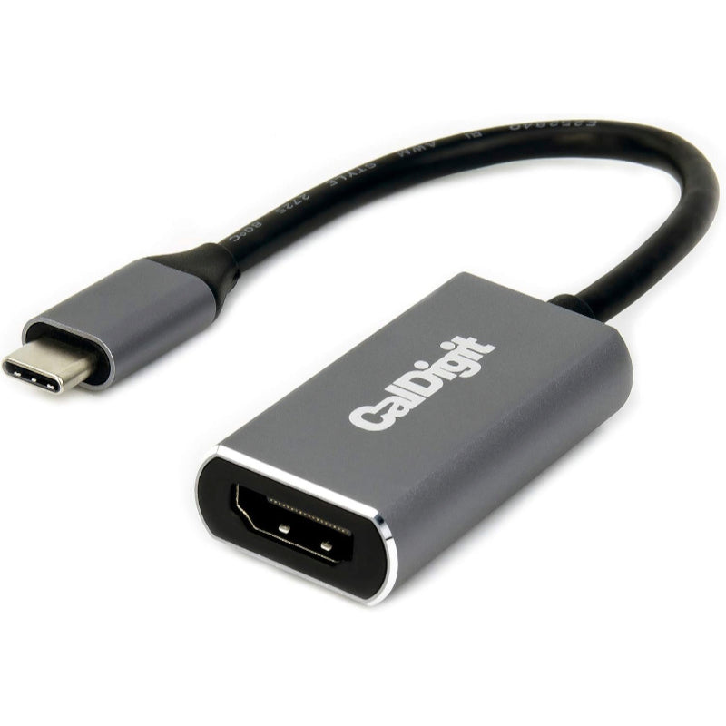 CalDigit USB-C to HDMI 2.0 4K HDR Adapter [USBC-HDMI20b] ¥2,750
