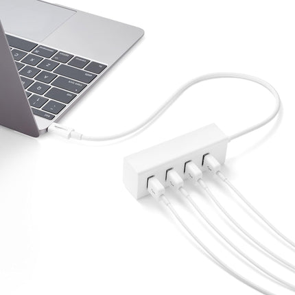 USB 3.1 Type-C to 4 Port USB 3.0Hub [B01MCTET84]