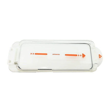 【処分特価セール】かんたん貼り付け全面保護ガラスフィルム for iPhone 14 Plus/ iPhone 13 ProMax [BA-IP14PL-GlassSP-B]