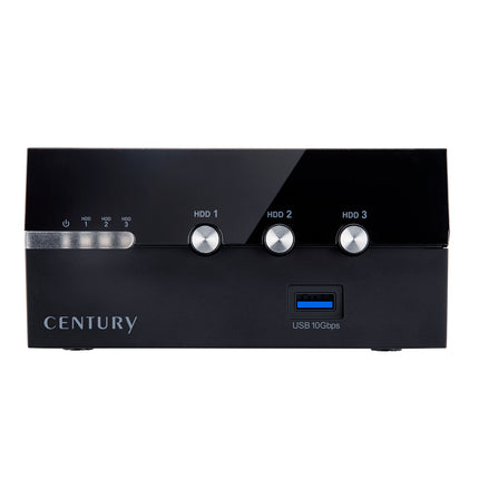 裸族のお立ち台 3Bay IS USB10G Hub [CROS3U10GCISH]