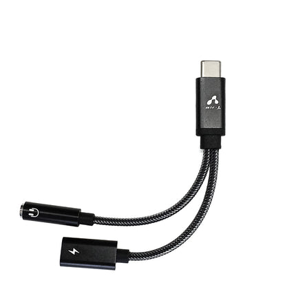 USB Type-C 充電対応 オーディオ変換アダプター (3.5mmイヤホン) [HAC-GJ1]