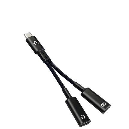 USB Type-C 充電対応 オーディオ変換アダプター (USB-Cイヤホン) [HAC-GJ2]