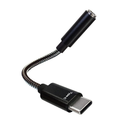 3.5mmステレオミニ to USB Type-C 変換アダプターケーブル ハイスペックモデル [HAC-HA3 BK]