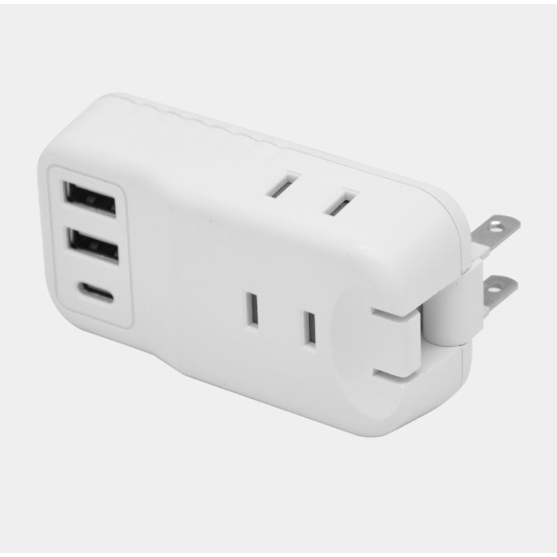 PD20W急速充電対応3口電源タップ [LBR-AC190B]