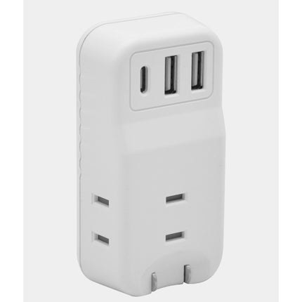 PD20W急速充電対応3口電源タップ [LBR-AC190B]