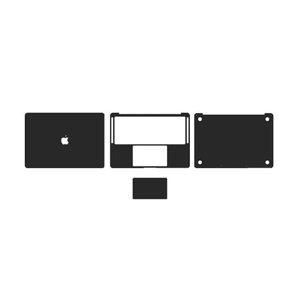 MacGuard for MacBook Pro 14インチ M5/M4/M3 用ボディフィルム ブラック [MBP14M3-MACG-BK]