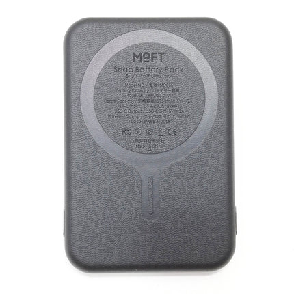 MOFT Snap バッテリーパック MagSafe対応 ブラック [MD015-1-BK]