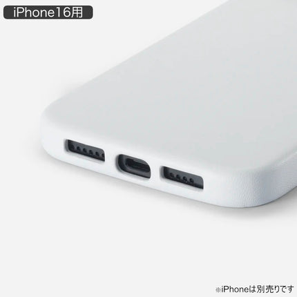MOFT iPhone16 対応 MOVAS レザーケース ミスティーグレー ストラップ版 [MD020-1-i16-MCGY]