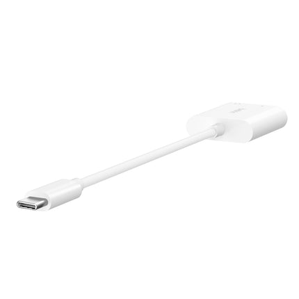 RockStar 3.5mmオーディオ+USB-C充電アダプターホワイト [NPA004btWH]