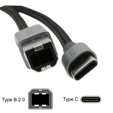 USB-C to USB2.0 USB-B 1m [USBC-USBB-1m]