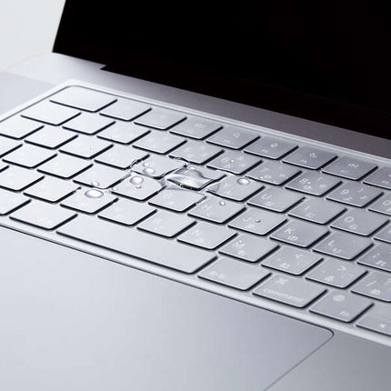 MacBook Pro / MacBookAir 用 抗菌仕様キーボード防塵カバー [PKP-MB0021]