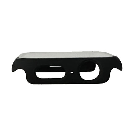 Apple Watch 4/5/6/SE/SE2 44mm用ガラスフィルム一体型保護ケース ブラック [HA-APW44MM-FGFCASE-BK]