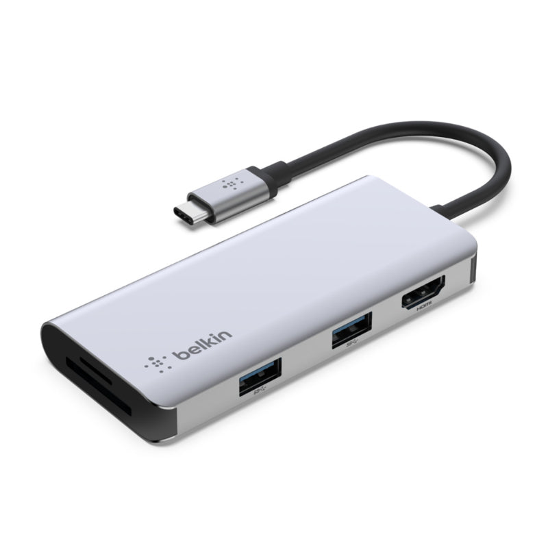 USB-C 5-in-1マルチポートアダプターハブ [AVC007BTSGY] ¥5,200