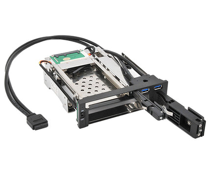 iStarUSA マルチリムーバブルラック V2 3.5+2.5 SATA ＆ USB [T-5K3525U-SA2]