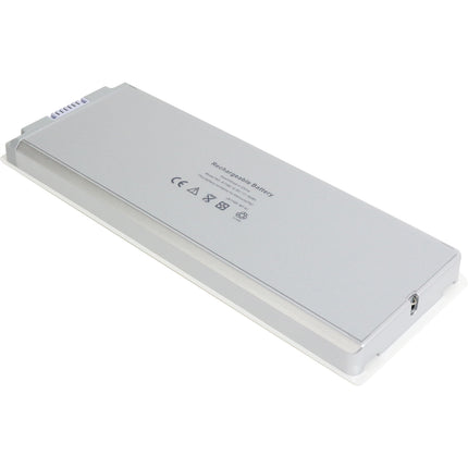 A1185 旧MacBook13インチ ポリカーボネート ホワイト （初代/Late2006/Mid2007/Late2007/Early2008/Early2009/Mid2009）用交換バッテリー [BT-MB13WH-06-E09]