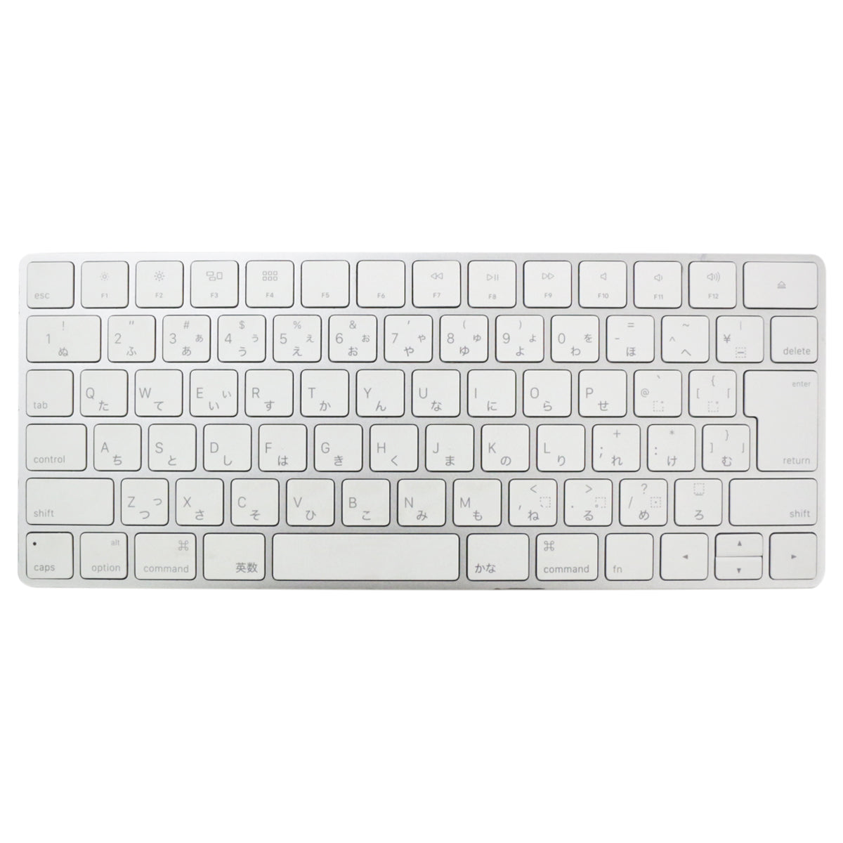 【中古品】Apple Magic Keyboard JIS 日本語版 (テンキー無し) [A_MLA22J/A] ¥6,980
