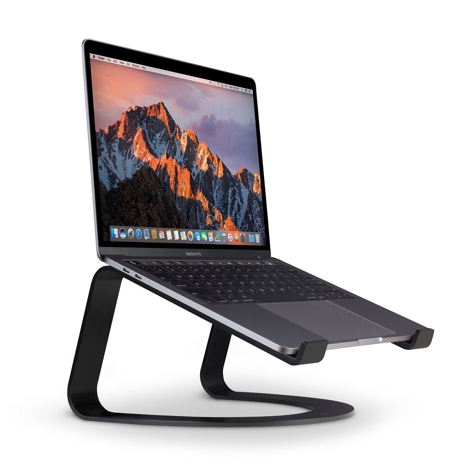 【10月のお買い得品】Curve Stand for MacBook ブラック [TWS-ST-000056] ¥7,200