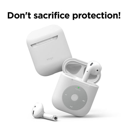 【処分特価セール】AW6 Airpods Case for AirPods 1 & 2 White [EAW6-BA-WH]